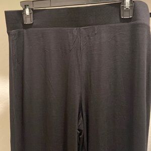 SOLD: Back to school! Black love-fire stretchy slacks